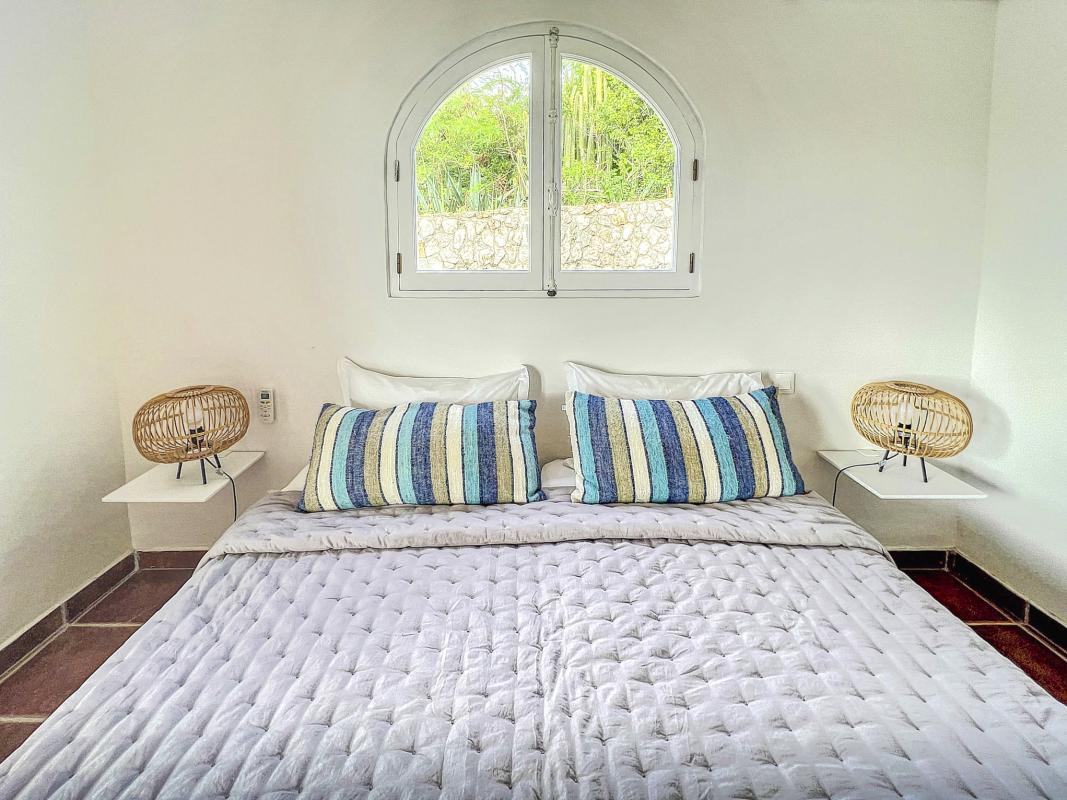 Location villa 6 personnes Orient Bay Saint Martin-chambre-17